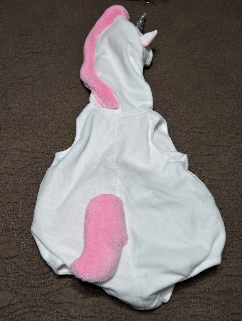 Baby Girl Little Unicorn Halloween Costume and Tights Set, 6m - 9m - Picture 3 of 15